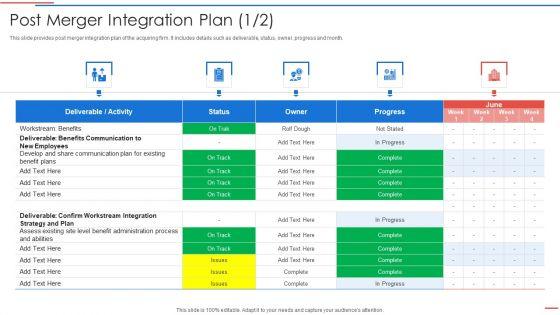 Due_Diligence_Process_In_Merger_And_Acquisition_Agreement_Post_Merger_Integration_Plan_Summary_PDF_Slide_1.jpg