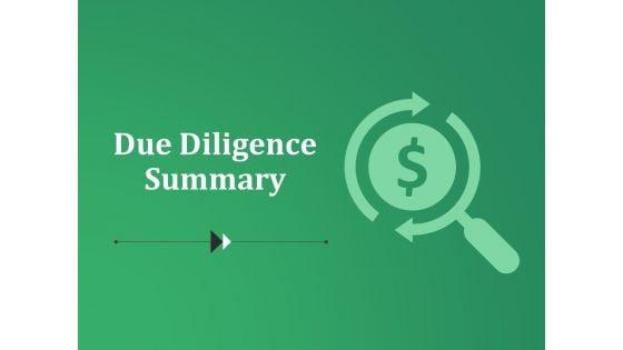 Due_Diligence_Summary_Template_1_Ppt_PowerPoint_Presentation_Layouts_Graphics_Design_Slide_1.jpg