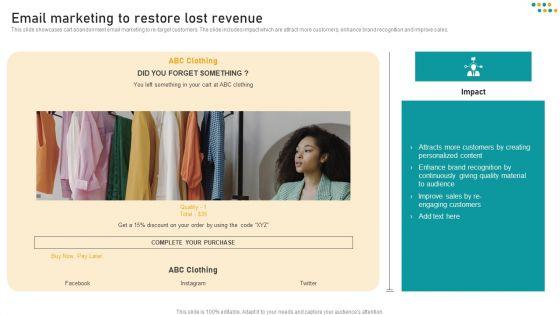 E_Commerce_Business_Email_Marketing_To_Restore_Lost_Revenue_Portrait_PDF_Slide_1.jpg