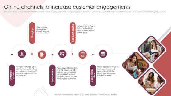 E_Commerce_Marketing_Techniques_To_Boost_Sales_Online_Channels_To_Increase_Customer_Engagements_Structure_PDF_Slide_1.jpg