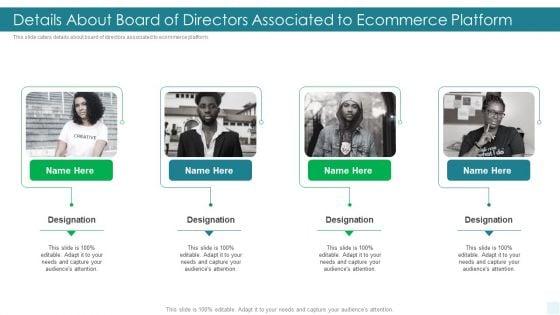 E_Commerce_Platform_Investor_Fundraising_Elevator_Details_About_Board_Directors_Associated_Ecommerce_Platform_Graphics_PDF_Slide_1.jpg