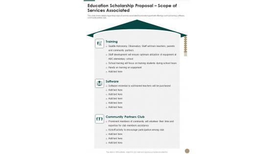Education_Scholarship_Proposal_Scope_Of_Services_Associated_One_Pager_Sample_Example_Document_Slide_1.jpg