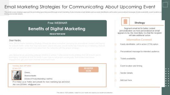 Effective_Company_Event_Communication_Tactics_Email_Marketing_Strategies_For_Communicating_Graphics_PDF_Slide_1.jpg