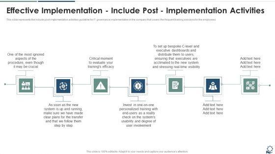Effective Implementation Include Post Implementation Activities Structure PDF Effective Implementation Include Post Implementation Activities Structure PDF