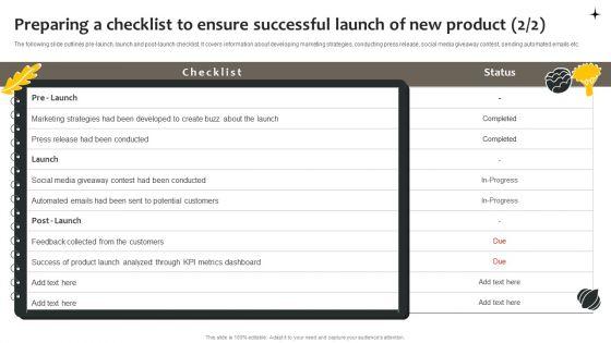 Effective_Online_And_Offline_Promotional_Preparing_A_Checklist_To_Ensure_Successful_Launch_Professional_PDF_Slide_2.jpg
