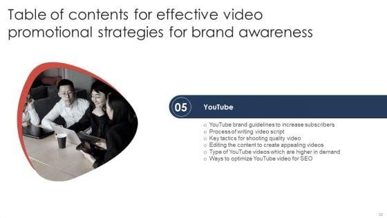 Effective_Video_Promotional_Strategies_For_Brand_Awareness_Ppt_PowerPoint_Presentation_Complete_Deck_With_Slides_Slide_33.jpg