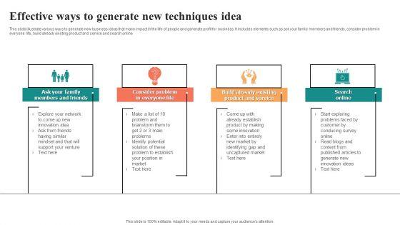 Effective_Ways_To_Generate_New_Techniques_Idea_Professional_PDF_Slide_1.jpg