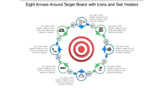 Eight_Arrows_Around_Target_Board_With_Icons_And_Text_Holders_Ppt_PowerPoint_Presentation_Slides_Graphics_Pictures_Slide_1.jpg