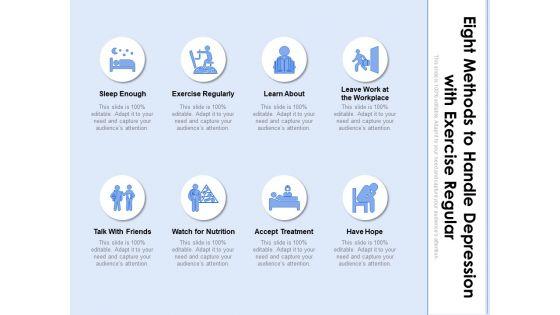Eight_Methods_To_Handle_Depression_With_Exercise_Regular_Ppt_PowerPoint_Presentation_Icon_Slides_PDF_Slide_1.jpg