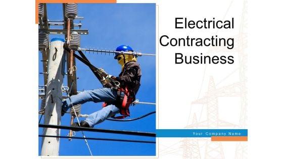 Electrical_Contracting_Business_Bulb_Icon_Cost_Setting_Ppt_PowerPoint_Presentation_Complete_Deck_Slide_1.jpg