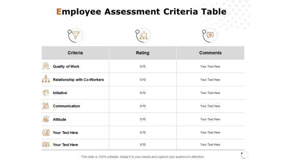 Employee_Assessment_Criteria_Table_Ppt_PowerPoint_Presentation_Pictures_Graphics_Example_Slide_1.jpg