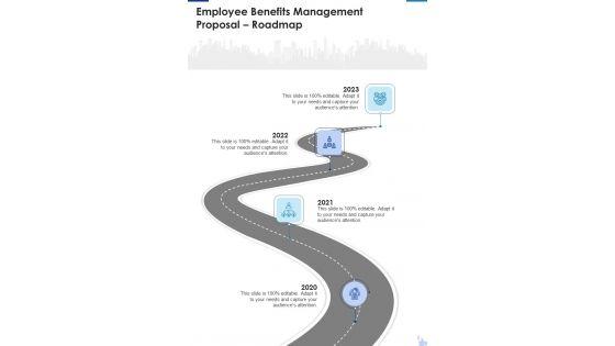 Employee_Benefits_Management_Proposal_Roadmap_One_Pager_Sample_Example_Document_Slide_1.jpg