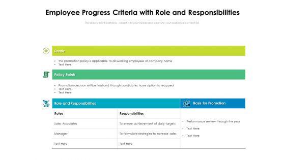 Employee_Progress_Criteria_With_Role_And_Responsibilities_Ppt_PowerPoint_Presentation_File_Visual_Aids_PDF_Slide_1.jpg