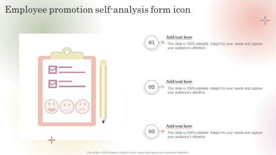 Employee_Promotion_Self_Analysis_Form_Icon_Pictures_PDF_Slide_1.jpg