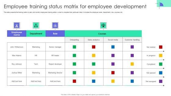 Employee_Training_Status_Matrix_For_Employee_Development_Clipart_PDF_Slide_1.jpg