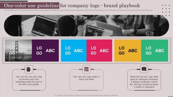 Employer_Branding_Playbook_One_Color_Use_Guideline_For_Company_Logo_Brand_Playbook_Diagrams_PDF_Slide_1.jpg