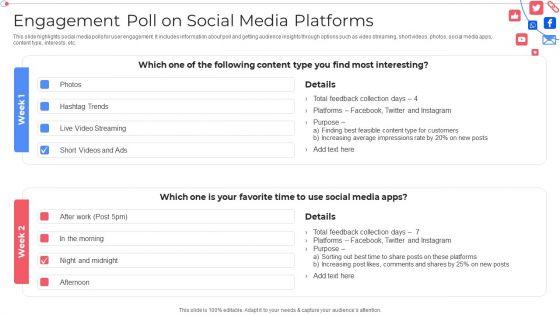 Engagement_Poll_On_Social_Media_Platforms_Customer_Group_Engagement_Through_Social_Media_Channels_Information_PDF_Slide_1.jpg