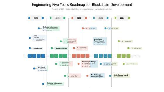 Engineering_Five_Years_Roadmap_For_Blockchain_Development_Clipart_Slide_1.jpg