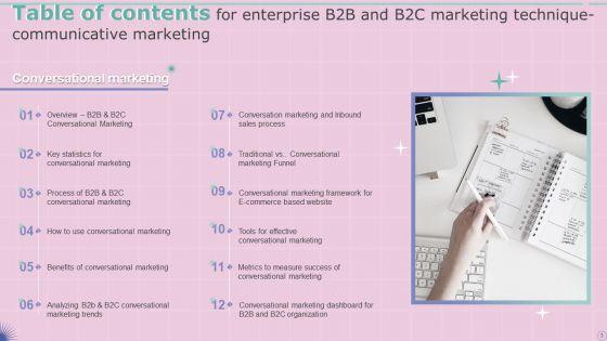 Enterprise_B2B_And_B2C_Marketing_Technique_Communicative_Marketing_Ppt_PowerPoint_Presentation_Complete_With_Slides_Slide_3.jpg