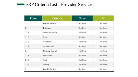 Erp_Criteria_List_Provider_Services_Ppt_PowerPoint_Presentation_Portfolio_Inspiration_Slide_1.jpg