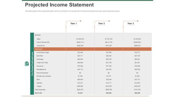 Escape_Plan_Venture_Capitalist_Projected_Income_Statement_Ppt_Outline_Files_PDF_Slide_1.jpg