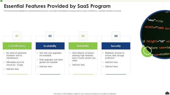 Essential_Features_Provided_By_Saas_Program_Ppt_PowerPoint_Presentation_File_Outline_PDF_Slide_1.jpg