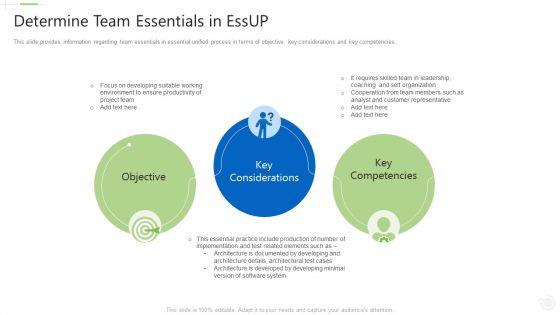 Essential_Unified_Procedure_Essup_IT_Determine_Team_Essentials_In_Essup_Ppt_Gallery_Skills_PDF_Slide_1.jpg