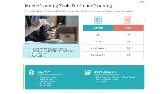 Establishing_And_Implementing_HR_Online_Learning_Program_Mobile_Training_Tools_For_Online_Training_Summary_PDF_Slide_1.jpg