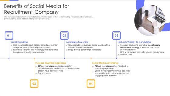 Establishing_Social_Media_Hiring_Plan_Benefits_Of_Social_Media_For_Recruitment_Company_Brochure_PDF_Slide_1.jpg