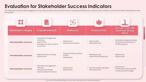 Evaluation_For_Stakeholder_Success_Indicators_Impact_Shareholder_Decisions_With_Stakeholder_Administration_Clipart_PDF_Slide_1.jpg