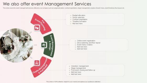 Event_Organizer_And_Coordinator_Company_Profile_We_Also_Offer_Event_Management_Services_Pictures_PDF_Slide_1.jpg