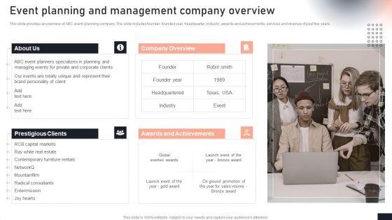 Event_Planning_And_Management_Company_Overview_Stakeholder_Engagement_Plan_For_Launch_Event_Download_PDF_Slide_1.jpg
