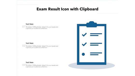 Exam_Result_Icon_With_Clipboard_Ppt_PowerPoint_Presentation_File_Styles_PDF_Slide_1.jpg
