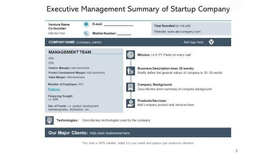 Executive_Synopsis_Milestones_Budget_Ppt_PowerPoint_Presentation_Complete_Deck_Slide_3.jpg