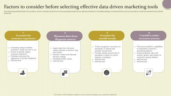 Factors_To_Consider_Before_Selecting_Effective_Data_Driven_Marketing_Tools_Ppt_Layouts_Slide_Download_PDF_Slide_1.jpg