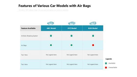 Features_Of_Various_Car_Models_With_Air_Bags_Ppt_PowerPoint_Presentation_Gallery_Design_Inspiration_PDF_Slide_1.jpg