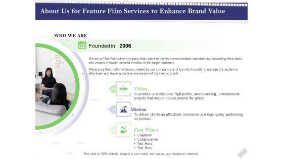 Film_Branding_Enrichment_About_Us_For_Feature_Film_Services_To_Enhance_Brand_Value_Diagrams_PDF_Slide_1.jpg