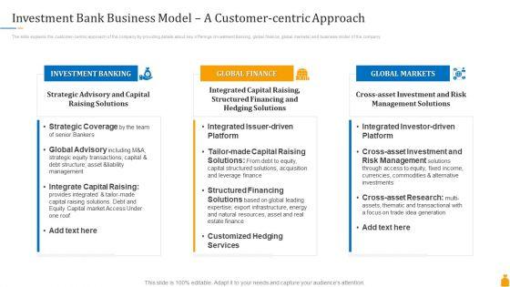Financial_Banking_PPT_Investment_Bank_Business_Model_A_Customer_Centric_Approach_Brochure_PDF_Slide_1.jpg