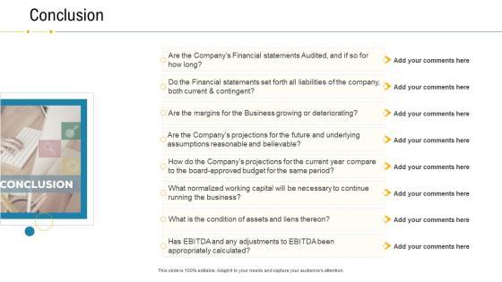 Financial Due Diligence For Business Organization Conclusion Structure PDF Financial Due Diligence For Business Organization Conclusion Structure PDF