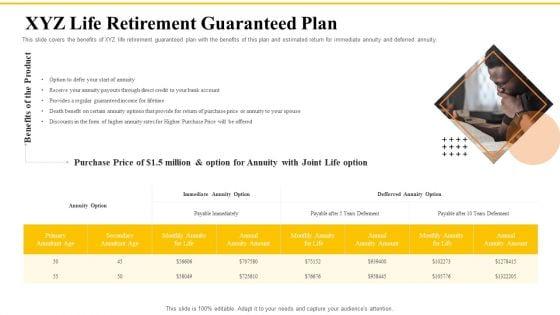 Financial_Plans_For_Retirement_Planning_XYZ_Life_Retirement_Guaranteed_Plan_Ppt_Summary_Themes_PDF_Slide_1.jpg