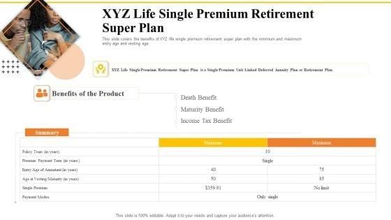 Financial_Plans_For_Retirement_Planning_XYZ_Life_Single_Premium_Retirement_Super_Plan_Ppt_Portfolio_Background_Image_PDF_Slide_1.jpg
