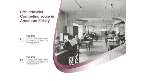 First_Industrial_Computing_Scale_In_American_History_Ppt_PowerPoint_Presentation_File_Clipart_PDF_Slide_1.jpg