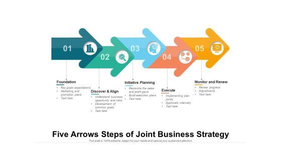 Five_Arrows_Steps_Of_Joint_Business_Strategy_Ppt_PowerPoint_Presentation_File_Skills_PDF_Slide_1.jpg