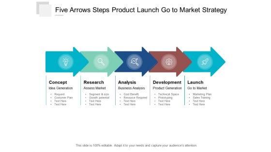 Five_Arrows_Steps_Product_Launch_Go_To_Market_Strategy_Ppt_PowerPoint_Presentation_Icon_Model_Slide_1.jpg