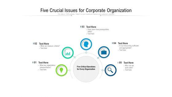 Five_Crucial_Issues_For_Corporate_Organization_Ppt_PowerPoint_Presentation_File_Layout_Ideas_PDF_Slide_1.jpg