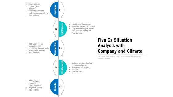 Five_Cs_Situation_Analysis_With_Company_And_Climate_Ppt_PowerPoint_Presentation_Styles_Samples_PDF_Slide_1.jpg
