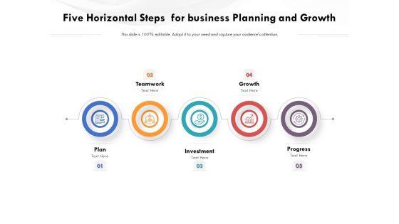 Five_Horizontal_Steps_For_Business_Planning_And_Growth_Ppt_PowerPoint_Presentation_Gallery_Elements_PDF_Slide_1.jpg