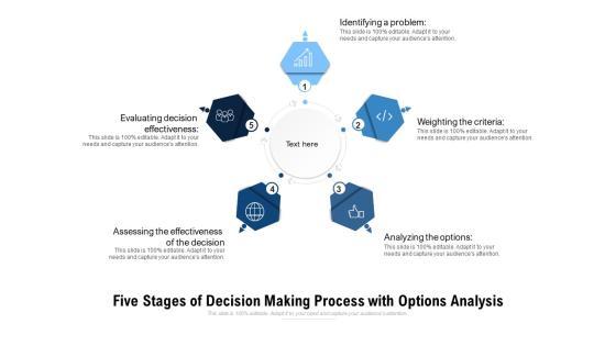 Five Stages Of Decision Making Process With Options Analysis Ppt PowerPoint Presentation Professional Aids PDF Five Stages Of Decision Making Process With Options Analysis Ppt PowerPoint Presentation Professional Aids PDF