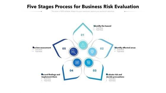 Five_Stages_Process_For_Business_Risk_Evaluation_Ppt_PowerPoint_Presentation_Inspiration_Infographics_PDF_Slide_1.jpg