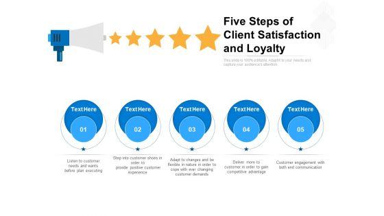 Five_Steps_Of_Client_Satisfaction_And_Loyalty_Ppt_PowerPoint_Presentation_Designs_PDF_Slide_1.jpg
